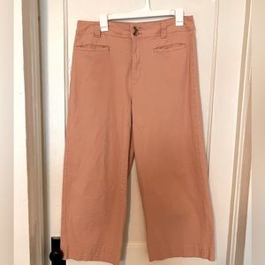 Light pink, wide leg pants